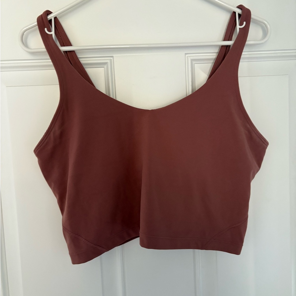 Lululemon Mauve Sports bra/top
